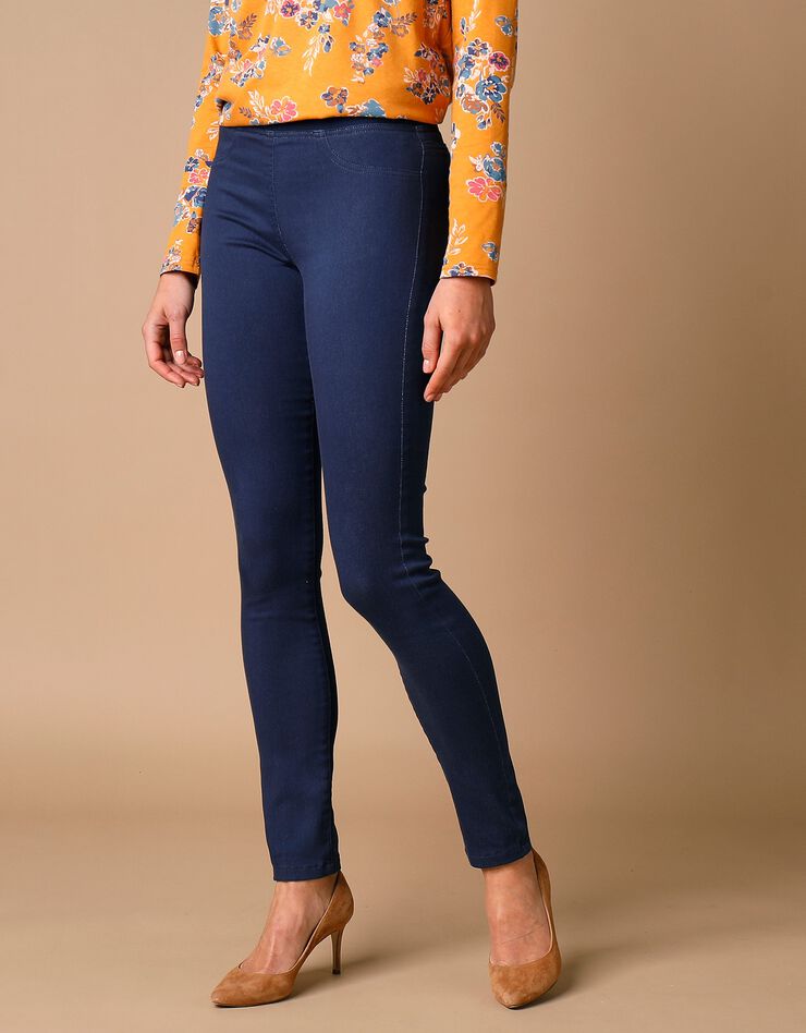 Jegging taille élastiquée ultra confort - petite stature (marine) Jegging taille élastiquée ultra confort - petite stature (marine)