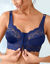 Soutien-gorge agrafage devant - sans armatures (marine)