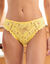 Slip dentelle unie Arum (jaune)
