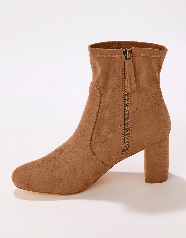 Boots effet chaussettes - caramel (caramel)