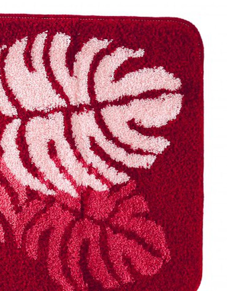 Tapis de bain motif jungle (prune) Tapis de bain motif jungle (prune)