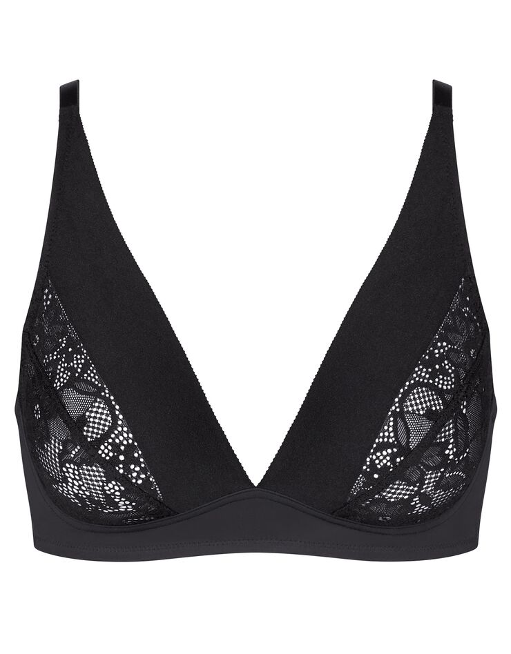 Soutien-gorge plongeant Vivid Spotlight - sans armatures (noir) Soutien-gorge plongeant Vivid Spotlight - sans armatures (noir)
