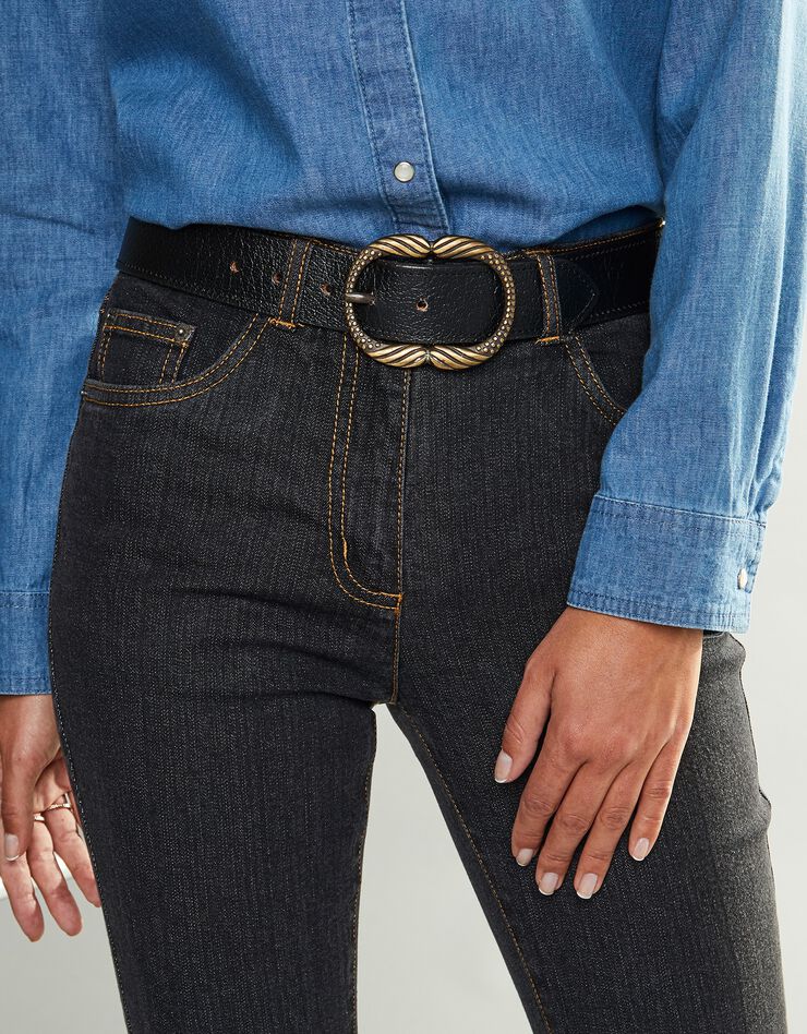 Jean coupe droite stretch - moyenne stature (black) Jean coupe droite stretch - moyenne stature (black)