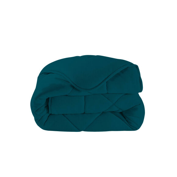 Couette polaire 350 g/m² (bleu pétrole)