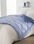 Edredon bicolore (indigo / bleu)
