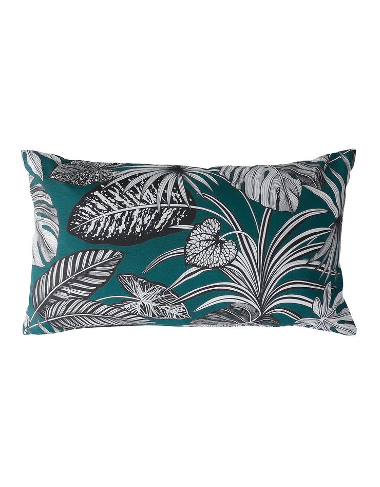 Housse de coussin imprimé tropical - lot de 2 (vert) Housse de coussin imprimé tropical - lot de 2 (vert)