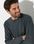 Sweat molleton col rond (anthracite chiné)