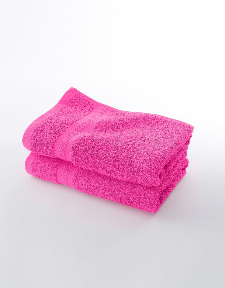 Eponge unie 420 g/m2 confort moelleux (fuchsia) Eponge unie 420 g/m2 confort moelleux (fuchsia)