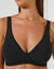Soutien-gorge coton stretch  "Basic+ Soft Bra" - sans armatures (noir)