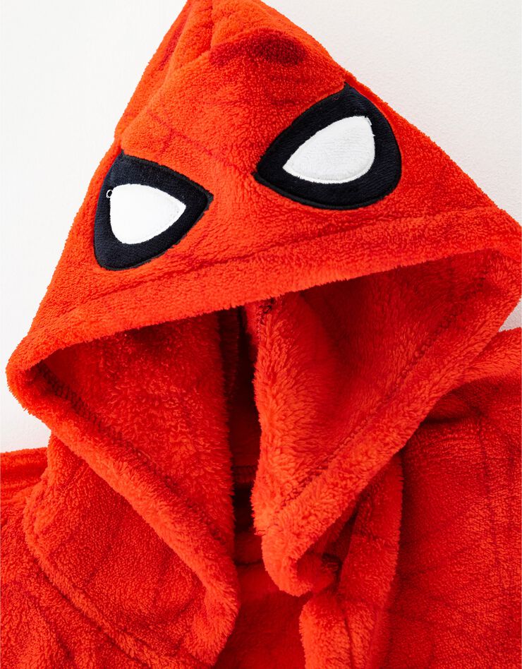 Robe de chambre enfant Spider-Man® à capuche - polaire (rouge)