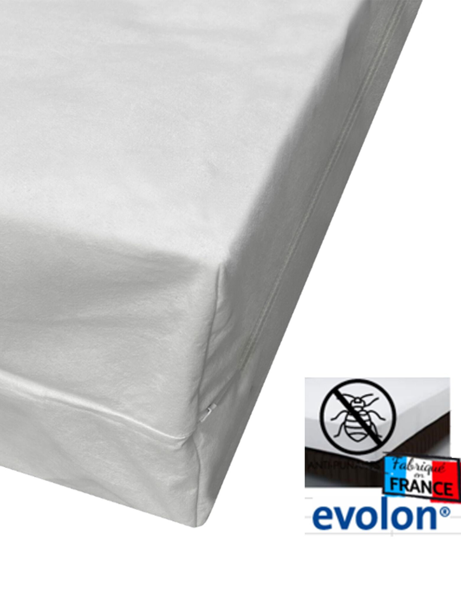 Housse Anti Acariens Oreiller Pharma-Housse Oreiller Anti-acariens | Dispositif Médical | Fabriqué En France | Garantie 10 Ans Housse Respirante Lavable 60°C