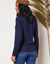 T-shirt uni manches longues (marine)