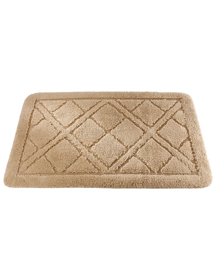 Tapis de bain losanges (sable) Tapis de bain losanges (sable)
