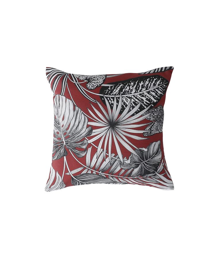 Housse de coussin imprimé tropical - lot de 2 (terracotta) Housse de coussin imprimé tropical - lot de 2 (terracotta)