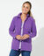 Veste polaire zippée manches longues (iris)
