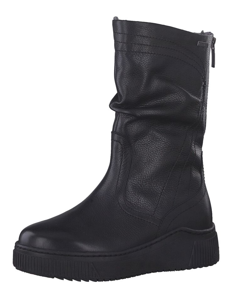 Bottes nubuck grand confort- noir (noir) Bottes nubuck grand confort- noir (noir)