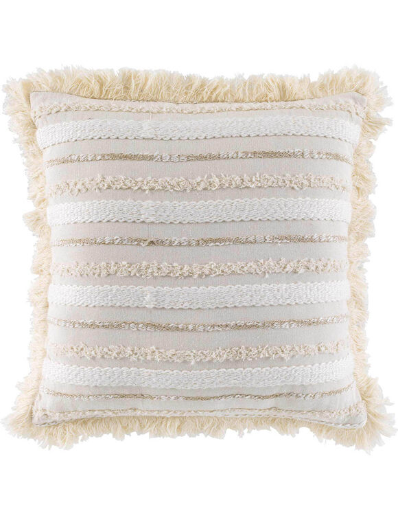 Coussin carré style berbère (naturel)