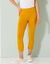 Legging 3/4, bas boutonné (curry)