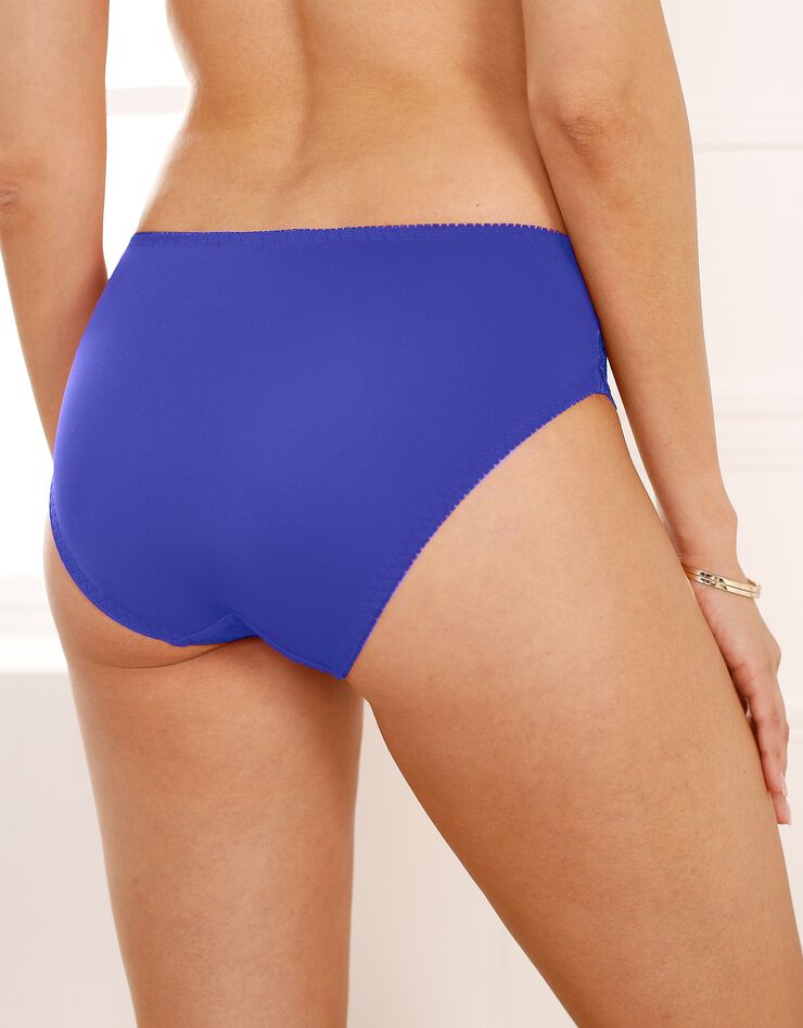 Culotte microfibre et tulle brodé Sienne - lot de 2 (lilas + iris) Culotte microfibre et tulle brodé Sienne - lot de 2 (lilas + iris)