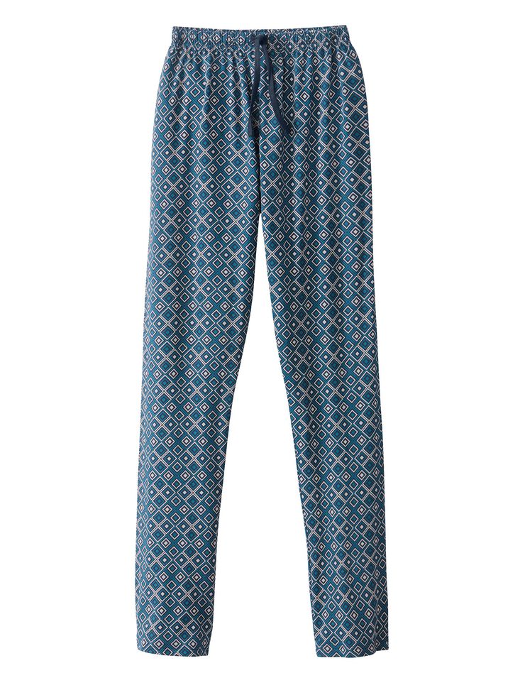 Pantalon pyjama imprimé (marine / bleu)