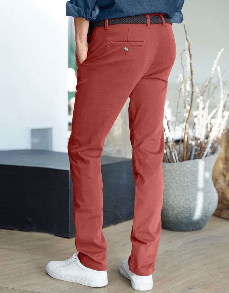 Pantalon chino toile gabardine (brique) Pantalon chino toile gabardine (brique)