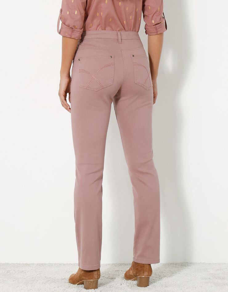 Pantalon sculptant coupe 5 poches (praline)