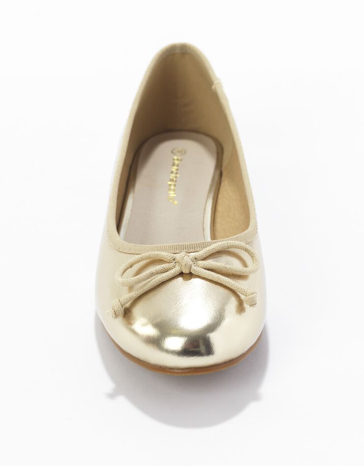 Ballerines plates (doré)