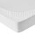 Protège-matelas molleton absorbant 400 g/m² housse 30 cm (blanc)