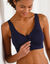 Soutien-gorge sport &laquo;&nbsp;Lynn&nbsp;&raquo; pour proth&egrave;ses forme bustier - sans armatures (marine)