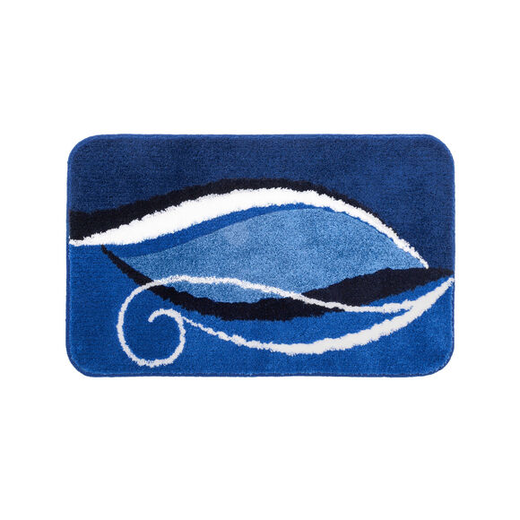 Tapis de bain fantaisie Zilla (bleu)