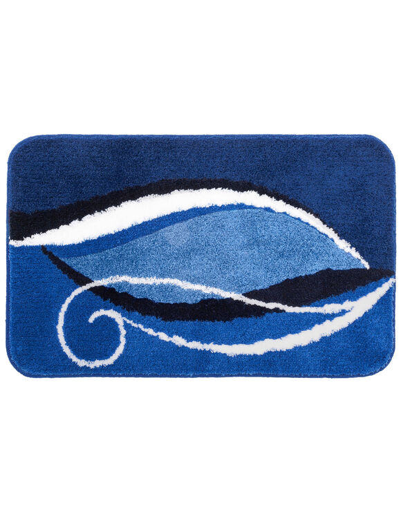 Tapis de bain fantaisie Zilla (bleu)