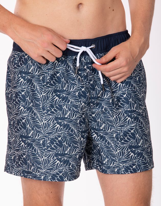 Short de bain imprimé RICA LEWIS (marine)