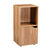 Meuble de rangement STAVRA– 2 cases 1 porte (naturel)