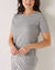 T-shirt thermique col rond - manches courtes (gris chin&eacute;)