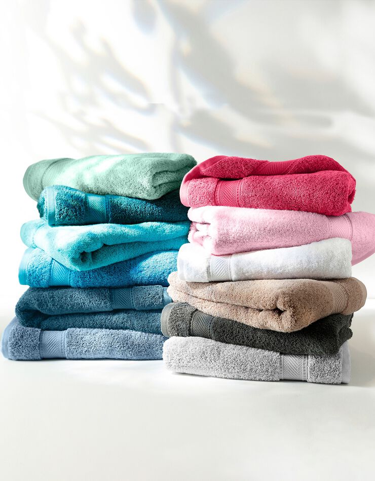 Éponge unie 540g/m2 confort luxe (rose poudré) Éponge unie 540g/m2 confort luxe (rose poudré)