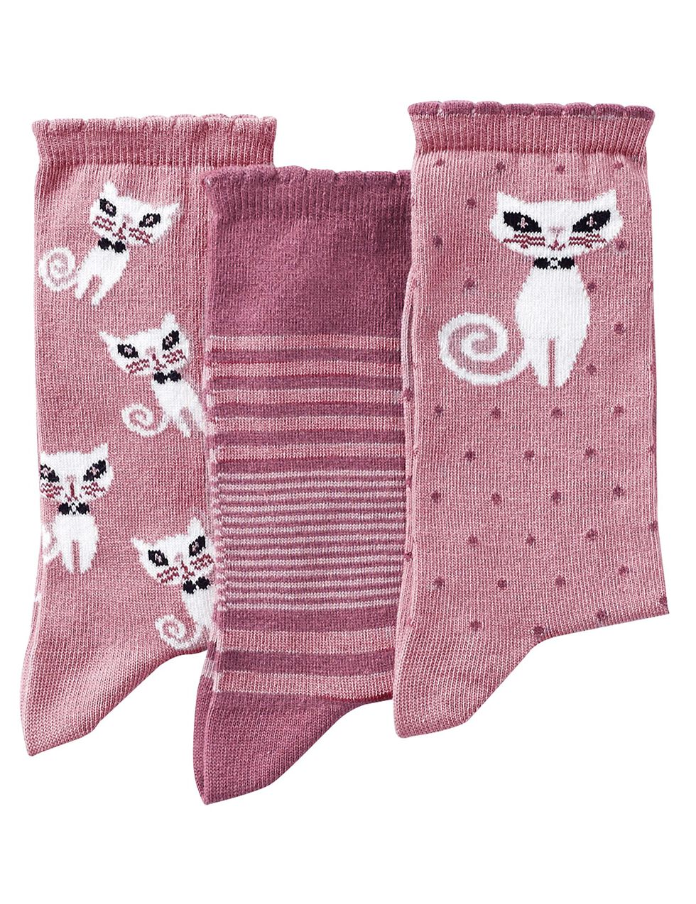 Lot De 3 Chaussettes équestres Hy Corail/rose - Adulte Taille 4-8 - Neuves