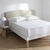 Housse de matelas intégrale zippée traitement Passerelle®. (blanc)
