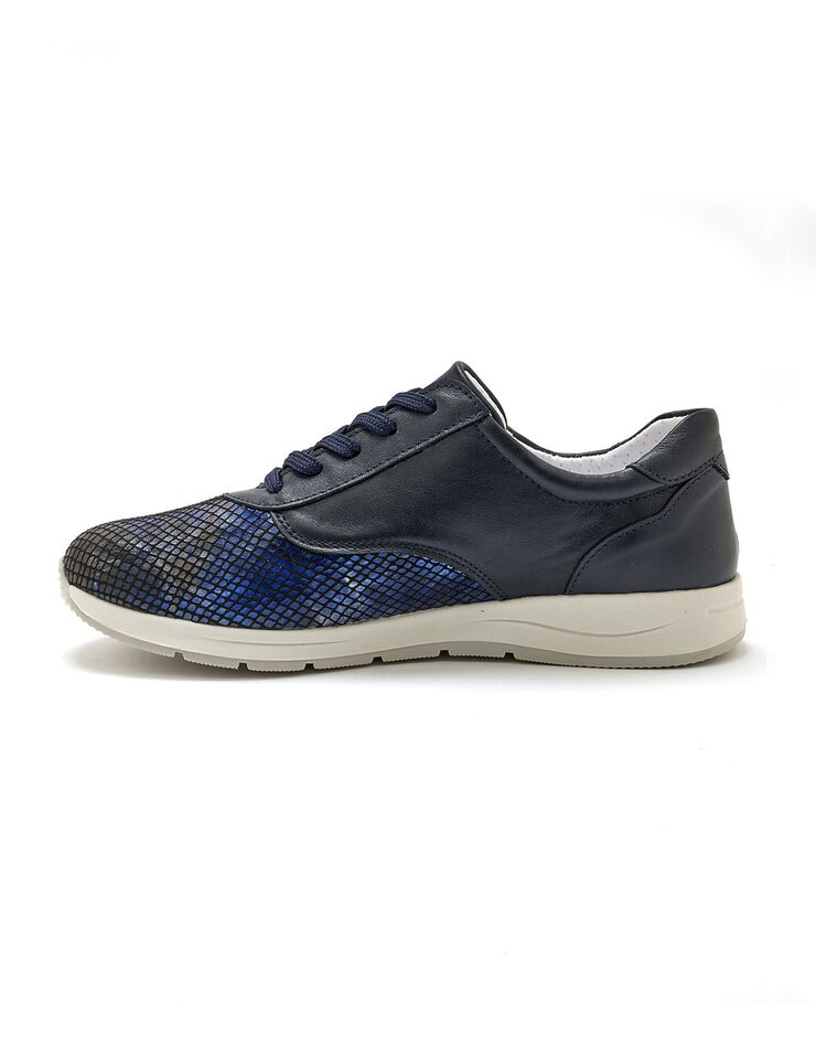 Derbies en cuir Hallux Confort (marine) Derbies en cuir Hallux Confort (marine)