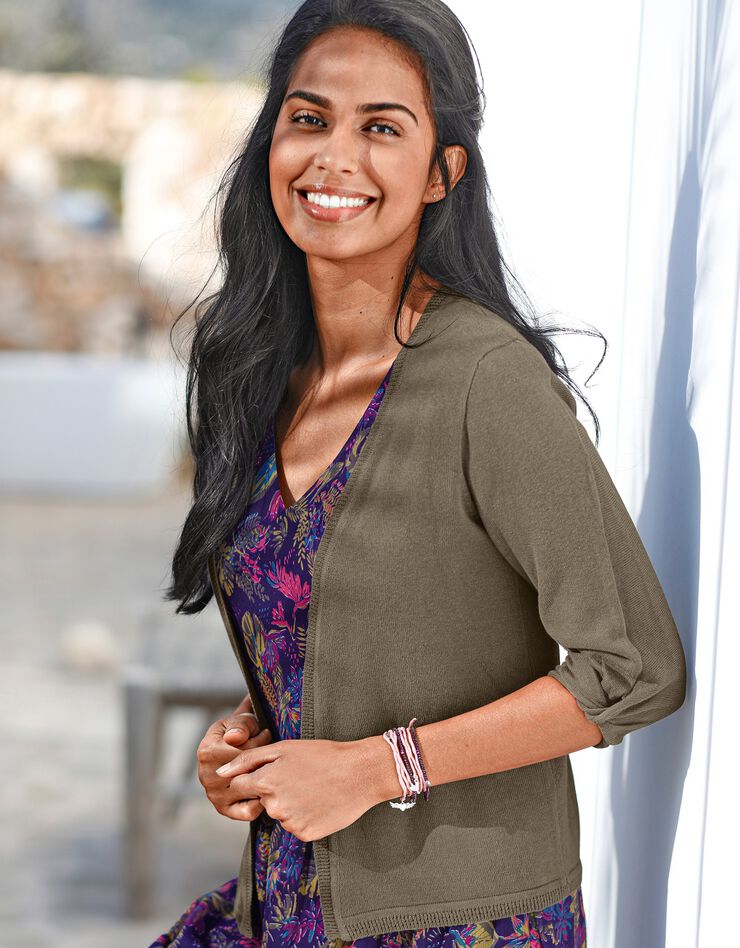 Gilet manches 3/4 (bronze) Gilet manches 3/4 (bronze)