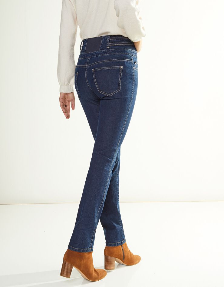Jean droit taille haute - petite stature (brut) Jean droit taille haute - petite stature (brut)