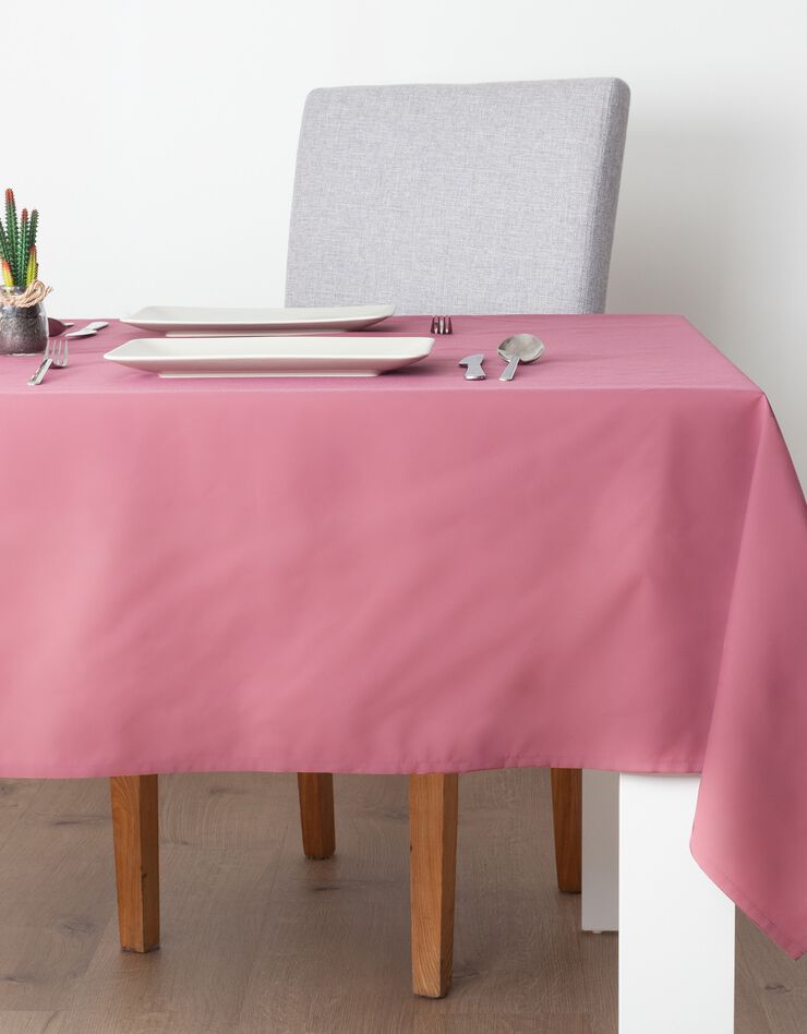Nappe unie toucher peau de pêche (figue)
