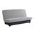 Housse clic-clac bi-extensible gaufrée (gris)