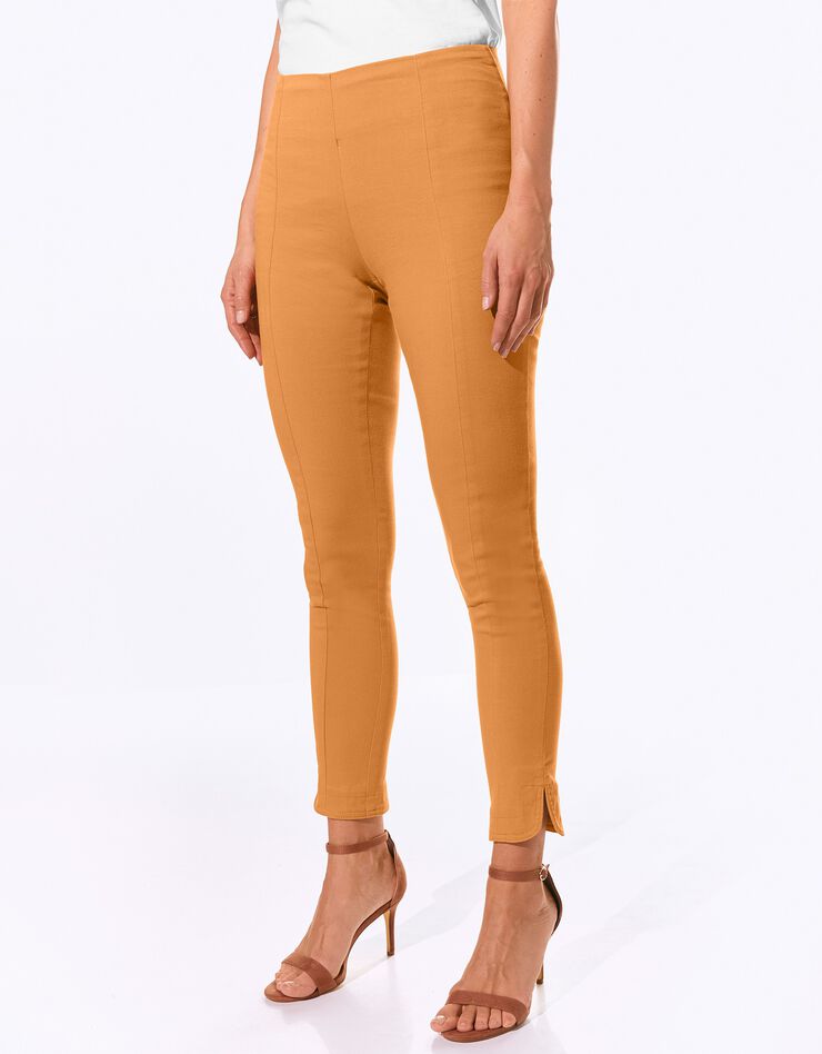 Jegging coupe 7/8ème fuselée ultra strech (mangue) Jegging coupe 7/8ème fuselée ultra strech (mangue)