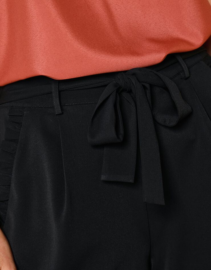 Short détails volantés (noir) Short détails volantés (noir)