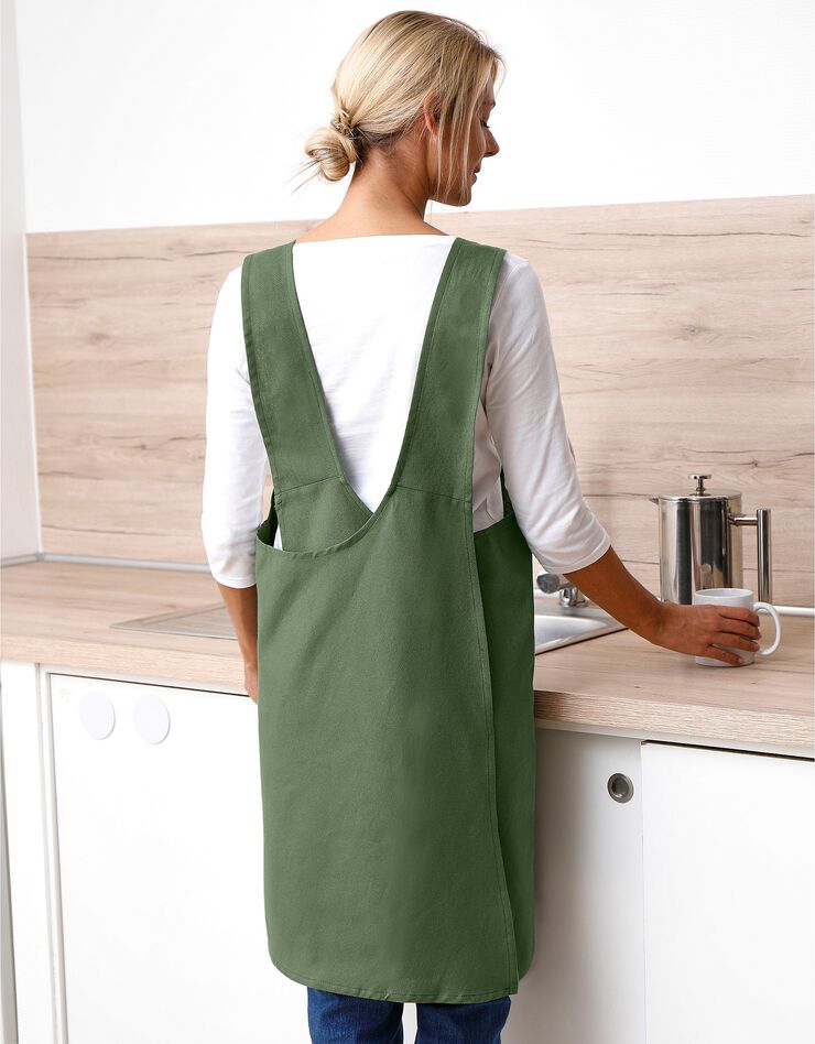 Tablier de cuisine japonais coton (vert)