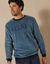 Pyjama "Relax" en maille polaire, toucher peluche (bleu / marine)