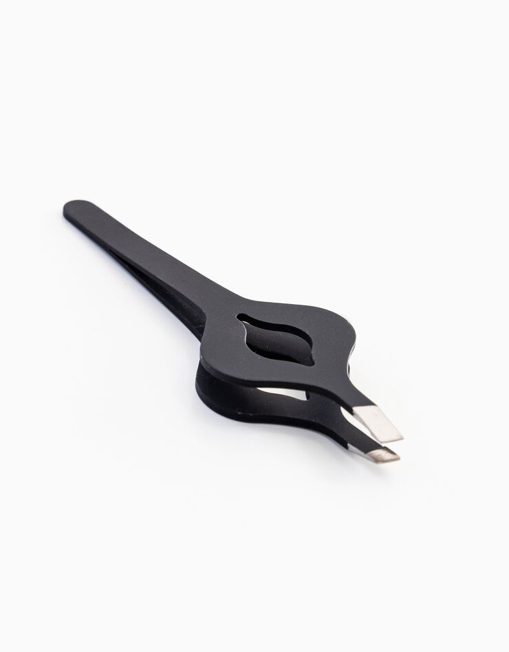 Pince à épiler ergonomique (noir)