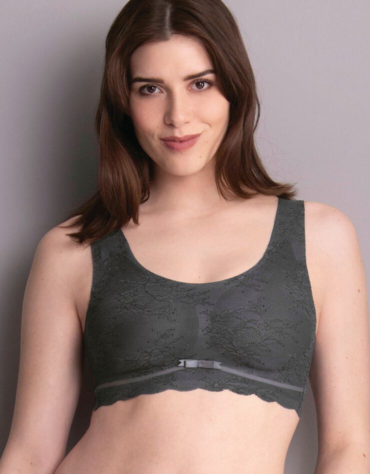Brassière moulée Essential Lace sans armatures (noir)