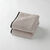 Serviettes de bain finition broderie fantaisie - 420g/m2 (sable)