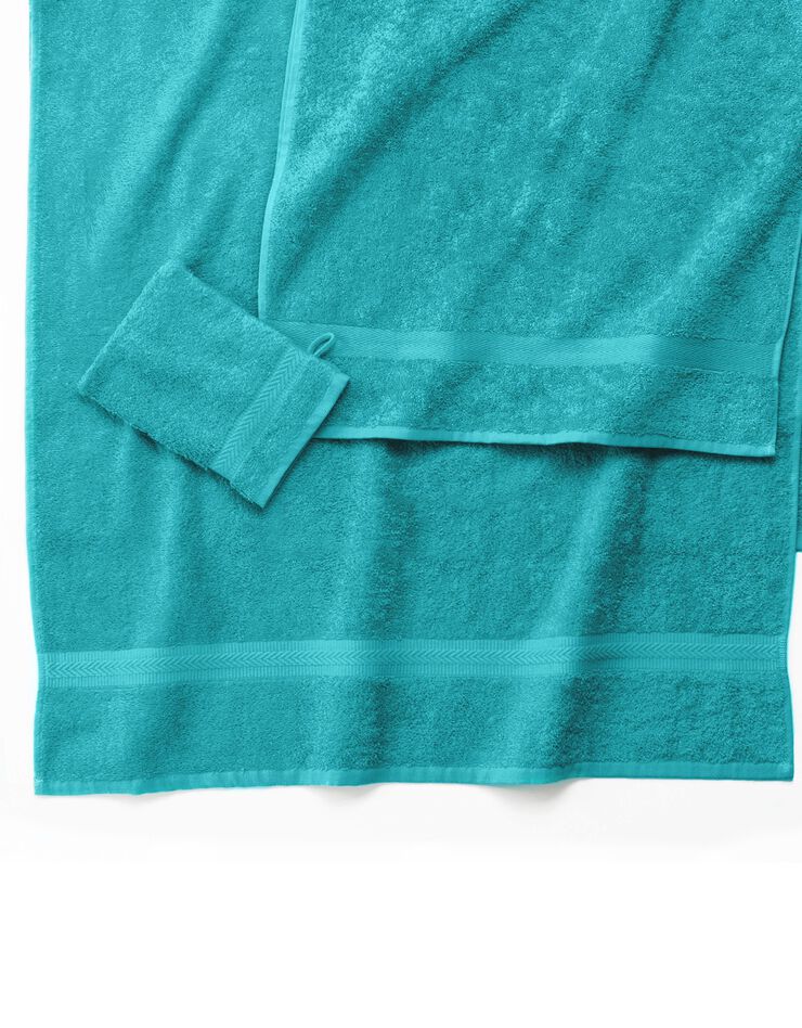 Eponge unie 420 g/m2 confort moelleux (émeraude) Eponge unie 420 g/m2 confort moelleux (émeraude)
